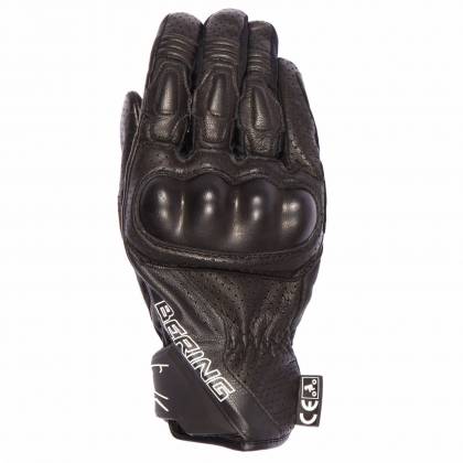 Mănuși Moto din Piele BERING RAVEN · Negru  - 1