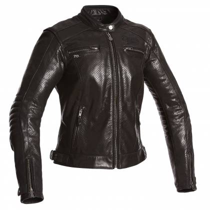 Geacă Moto Damă din Piele SEGURA LADY IRON · Negru  - 4