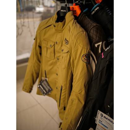 Geacă Moto Damă din Textil SEGURA LADY MOORE · Bej  - 2