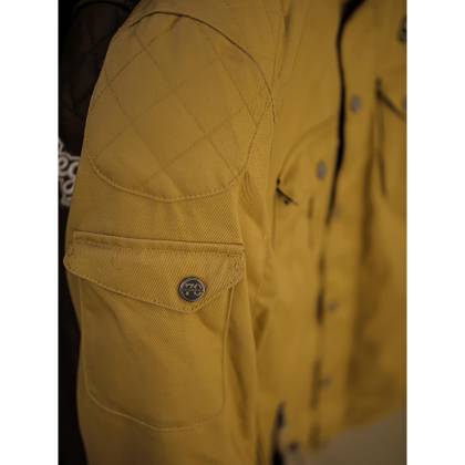 Geacă Moto Damă din Textil SEGURA LADY MOORE · Bej  - 4