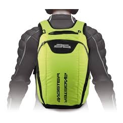 Rucsac BAGSTER FUNKY FLUO · Negru / Verde-fluo  - 1