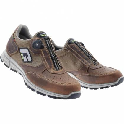 Ghete Moto din Piele & Textil GAERNE G.PODIUM · Maro  - 0