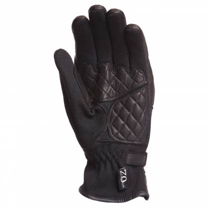 Mănuși Moto Damă din Piele & Textil SEGURA SYDNEY · Negru  - 1