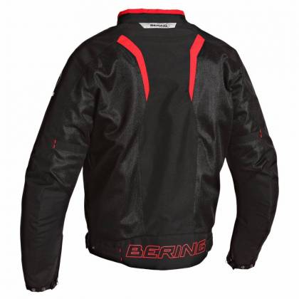 Geacă Moto din Textil BERING FLORIDA · Negru / Roșu  - 1