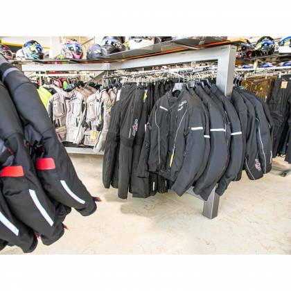 Geacă Moto din Textil SPEED UP HARBOUR · Negru  - 2