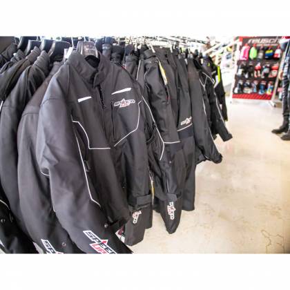 Geacă Moto din Textil SPEED UP ELEMENT · Negru  - 4