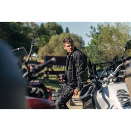 Geacă Moto din Textil SPEED UP RUNNAIR · Negru  - 2