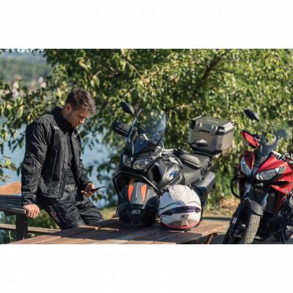 Geacă Moto din Textil SPEED UP RUNNAIR · Negru  - 1