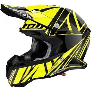 Cască Enduro - Cross AIROH TERMINATOR 2.1 · Galben / Negru  - 0