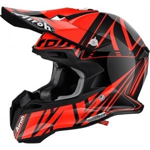 Cască Enduro - Cross AIROH TERMINATOR 2.1 · Negru / Portocaliu  - 0