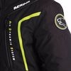 Geacă Moto din Textil BERING RALF · Negru / Verde Fluo  - 1