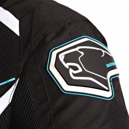 Geacă Moto Damă din Textil BERING LADY SCREAM · Negru / Albastru  - 2