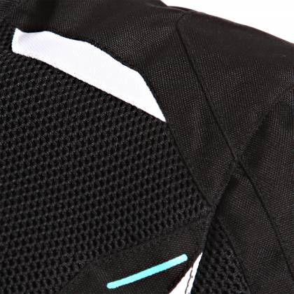 Geacă Moto Damă din Textil BERING LADY SCREAM · Negru / Albastru  - 4