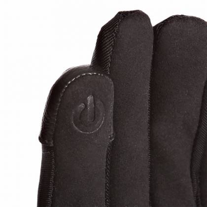 Mănuși Moto Damă din Textil BERING LADY ROBERTA · Negru / Albastru  - 2