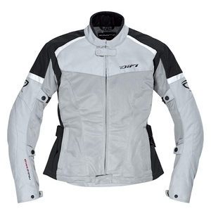 Geacă Moto Damă din Textil DIFI SAN DIEGO · Negru / Gri 