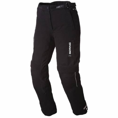 Pantaloni Moto Damă din Textil BERING LADY SAFARI · Negru 