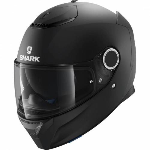 Cască Moto Integrală SHARK SPARTAN 1.2 BLANK · Negru Mat 