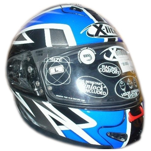 Cască Moto Integrală X-LITE X901CL · Alb / Albastru 