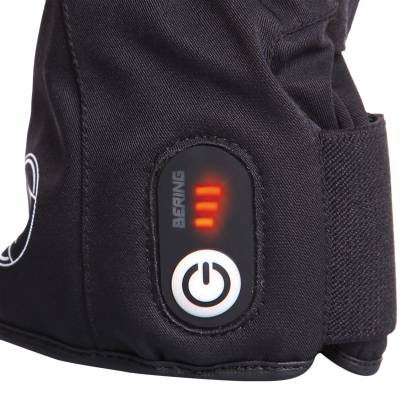 Mănuși Moto Damă din Textil BERING LADY OXANA · Negru / Alb  - 2