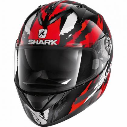 Cască Moto Integrală SHARK RIDILL OXYD · Negru / Roșu / Alb  - 0