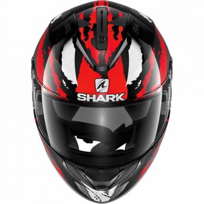 Cască Moto Integrală SHARK RIDILL OXYD · Negru / Roșu / Alb  - 2
