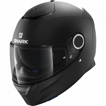 Cască Moto Integrală SHARK SPARTAN 1.2 BLANK · Negru Mat  - 0