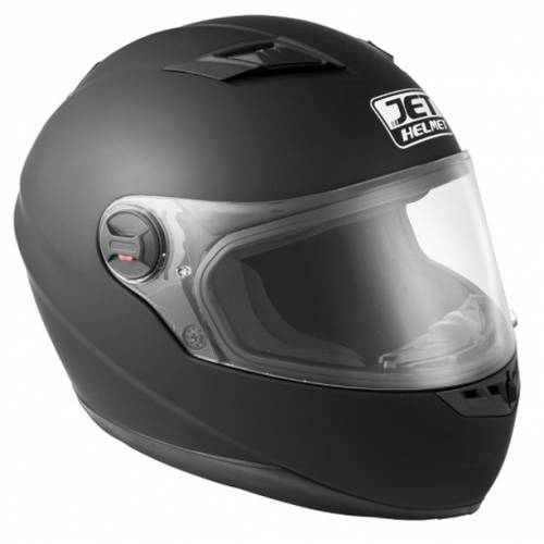 Cască Moto Integrală JET FIGHTER · Negru Mat 