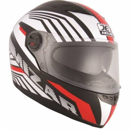Cască Moto Integrală JET FIGHTER SV MIZAR · Negru / Alb / Roșu 
