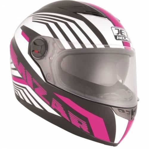 Cască Moto Integrală JET FIGHTER SV MIZAR · Negru / Alb /  Pink 