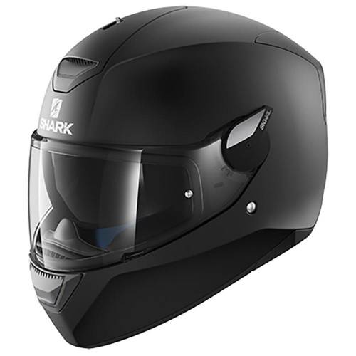 Cască Moto Integrală SHARK D-SKWAL BLANK · Negru Mat 