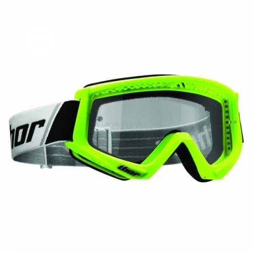 Ochelari Enduro - Cross THOR COMBAT · Verde-Fluo / Negru 