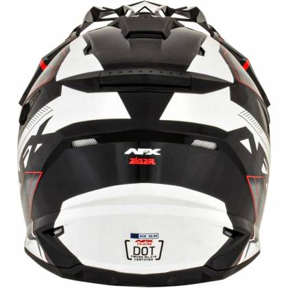 Cască Enduro - Cross AFX FX-41 EIGER · Negru / Roșu  - 2