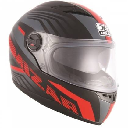 Cască Moto Integrală JET FIGHTER SV MIZAR · Negru / Roșu / Gri  - 0