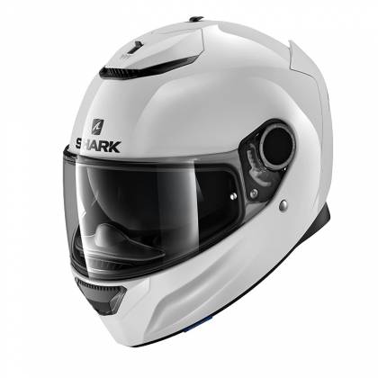 Cască Moto Integrală SHARK SPARTAN BLANK · Alb  - 0