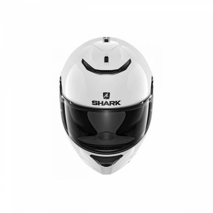 Cască Moto Integrală SHARK SPARTAN BLANK · Alb  - 1