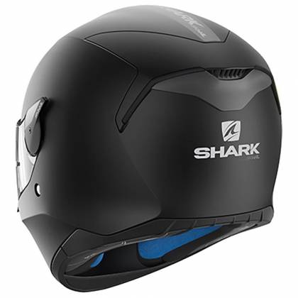 Cască Moto Integrală SHARK D-SKWAL BLANK · Negru Mat  - 2