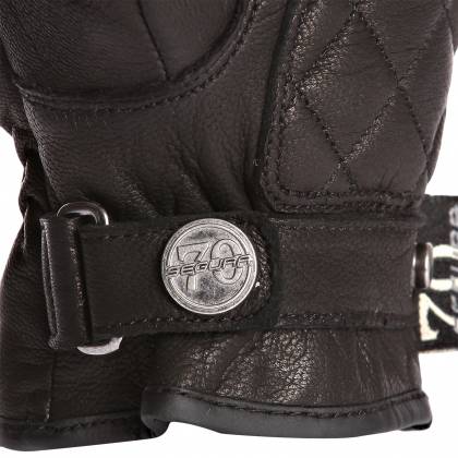 Mănuși Moto din Piele SEGURA NATIVE · Negru  - 1