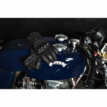 Mănuși Moto din Piele SEGURA JUSTICE · Negru  - 2