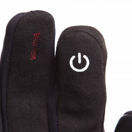 Mănuși Moto din Piele & Textil BERING CHADWICK · Negru / Alb  - 2