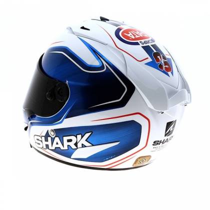 Cască Moto Integrală SHARK RACE-R PRO REPLICA GUINTOLI · Alb / Albastru / Negru  - 2