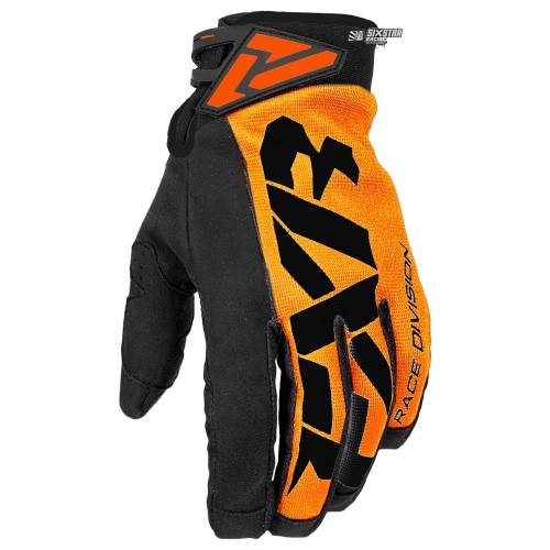Mănusi Snowmobil - FXR COLD CROSS RACE · Negru / Portocaliu 