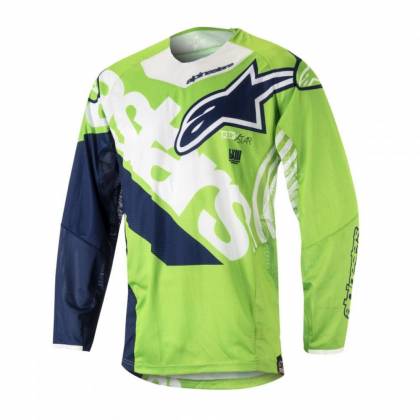Tricou ALPINESTARS TECHSTAR VENOM S8 - verde/alb/albastru  - 0