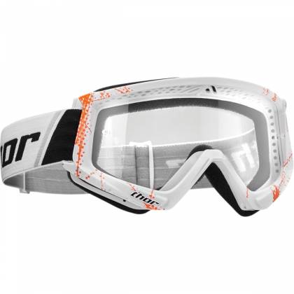 Ochelari Enduro - Cross THOR COMBAT CAP · Portocaliu / Alb  - 0