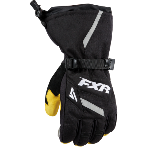 Mănuși Snowmobil - FXR BACKSHIFT · Negru / Galben 