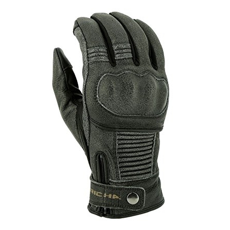 Mănuși Moto din Piele RICHA BOBBER · Gri 