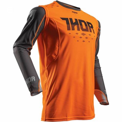 Tricou Enduro - Cross THOR S7 PRIMEFIT · Portocaliu / Gri 