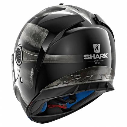 Cască Moto Integrală SHARK SPARTAN HOPLITE · Negru / Gri  - 2