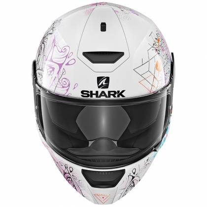 Cască Moto Integrală SHARK D-SKWAL ANYAH · Alb  - 2
