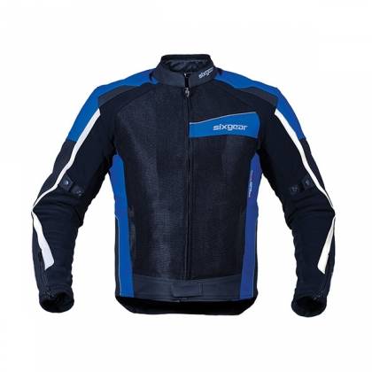 Geacă Moto din Piele & Textil SIXGEAR SWITCH 