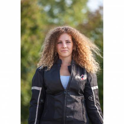 Geacă Moto Damă din Textil SPEED UP LARA MESH · Negru  - 2